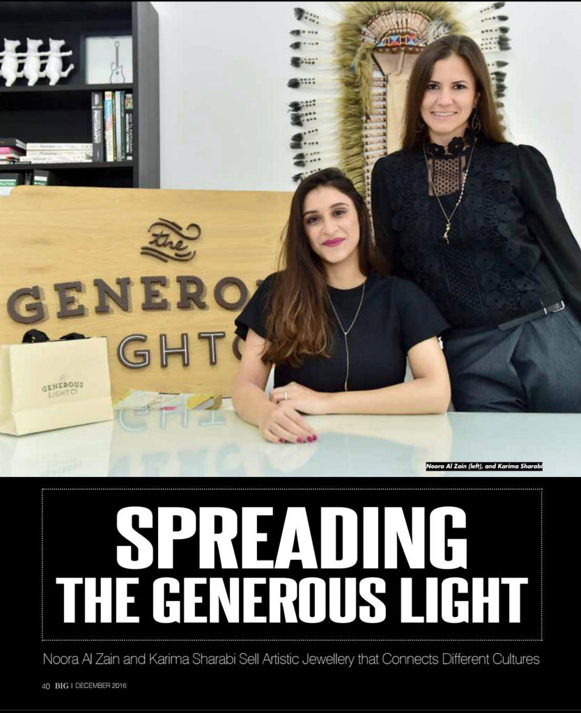 BIG Magazine - “Spreading The Generous Light”